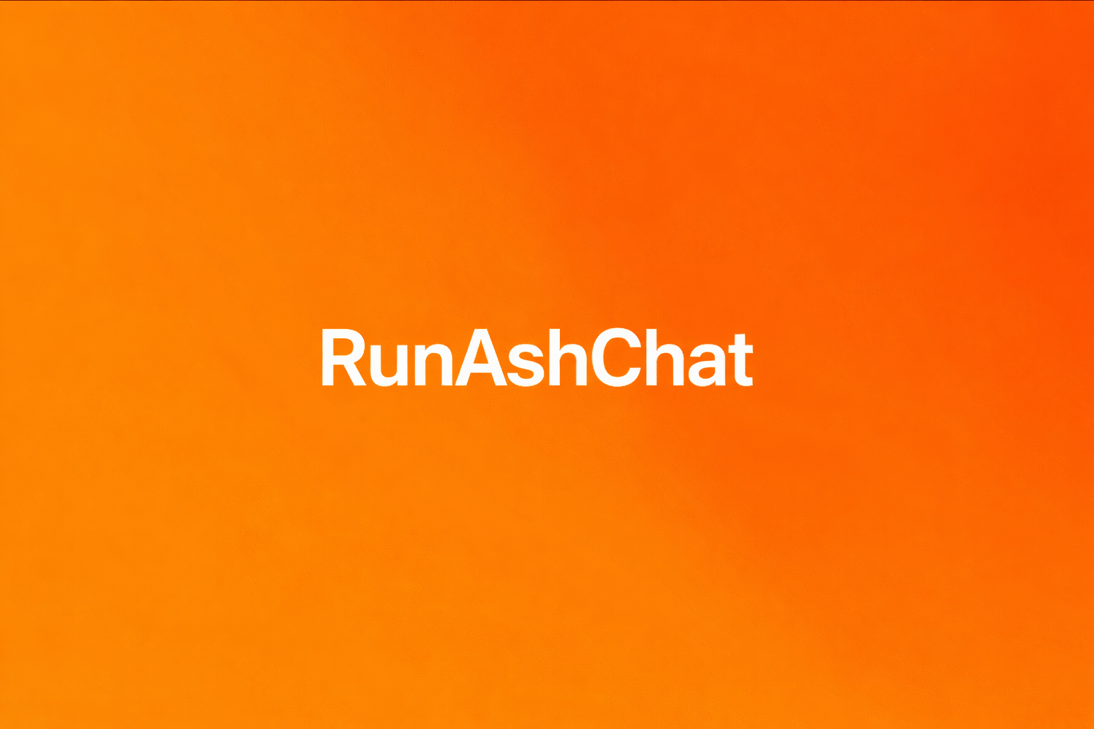 RunAsh Chat featured logo